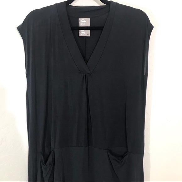 Anthropologie Dolan Black Lola Cocoon Tunic in XS - Picture 4 of 8